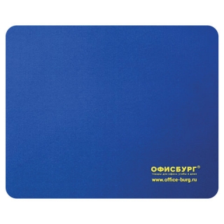 Коврик для мыши Офисбург, резина+ткань, 220х180х3 мм, 512814