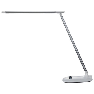 Светильник настольный Sonnen BR-896, на подставке, Светодиодный, 10 Вт, алюминий, серебряный, 236663