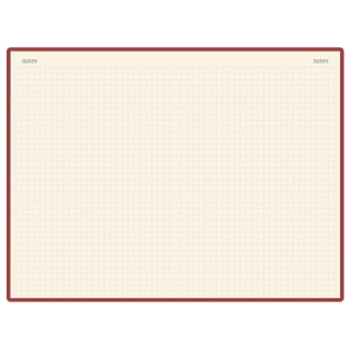 Бизнес-Блокнот А5, 100 л., твердая обложка, под кожу Velvet, на резинке, Bruno Visconti, Бордовый, 3-525/05