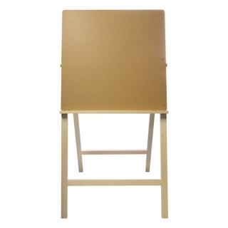 Мольберт напольный Brauberg Art Classic Хлопушка, планшет 60x60 см, в собранном виде 60x120x5 см, 190659