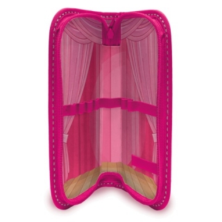 Пенал Brauberg, 1 отделение, ламинированный картон, 19х7 см, Балерина, 103718