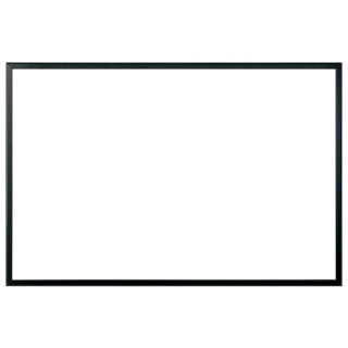 Доска магнитно-маркерная 80х120 см, Черная рамка из МДФ, ECO, 2х3, TS128/CB