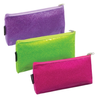 Пенал-косметичка Brauberg, пвх,  3 цвета, Гламур, 20х10 см, 223274