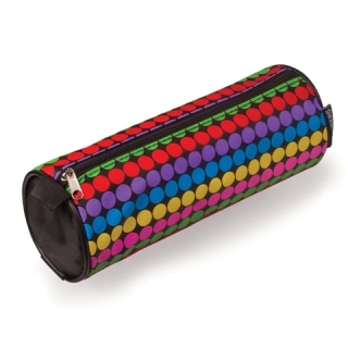 Пенал-косметичка Brauberg полиэстер, черный, Тренд, 21х7х7 см, 223898