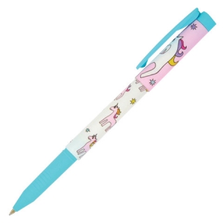 Ручка шариковая Bruno Visconti FreshWrite, синяя, Единорог, узел 0,7 мм, линия письма 0,5 мм, 20-0214/49