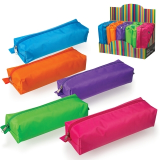 Пенал-косметичка Brauberg,  5 Цветов, Радуга, 20х6х4 см, дисплей, 223267