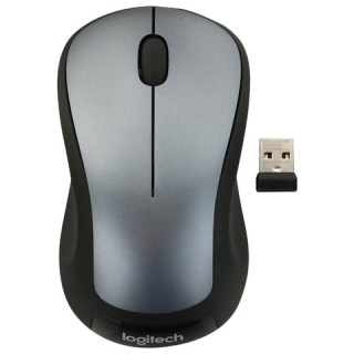 Мышь беспроводная Logitech M310, 2 кнопки+1 колесо-кнопка, оптическая, серо-чёрная, 910-003986
