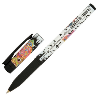 Ручка шариковая Bruno Visconti FreshWrite, синяя, Золотая сова, узел 0,7 мм, линия письма 0,5 мм, 20-0214/38