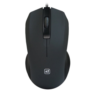 Мышь проводная Defender #1 MM-310, USB, 2 кнопки + 1 колесо-кнопка, оптическая, черная, 52310