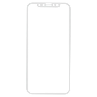 Защитное стекло для iPhone X/XS Full Screen (3D), Red Line, белый, УТ000012289