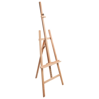 Мольберт напольный Brauberg Art Classic, бук, угол 60°, 63х174 (231) х 68 см, высота холста 126 см, 190652