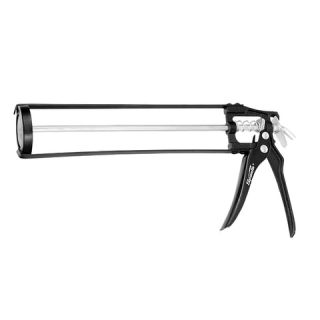Пистолет для герметика, 310 мл, скелетный, Sparta, усиленный с фиксатором, 6-гранный шток 7 мм, 886125