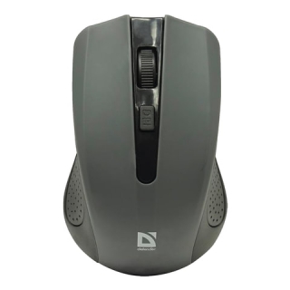 Мышь беспроводная Defender Accura MM-935, 3 кнопки + 1 колесо-кнопка, оптическая, серая, 52936
