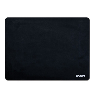 Коврик для мыши Sven HP, ткань + резина, 300х225х1 мм, черный, SV-009892