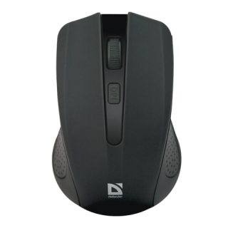 Мышь беспроводная Defender Accura MM-935, 3 кнопки + 1 колесо-кнопка, оптическая, черная, 52935