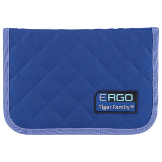 Пенал Tiger Family (Тайгер), 1 отделение, 2 откидные планки, синий-голубой, 20х14х4 см, TGRW-007C1E