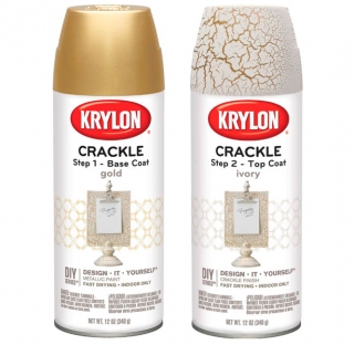 Аэрозольная краска Krylon Crackle с эффектом кракелюр 340 г