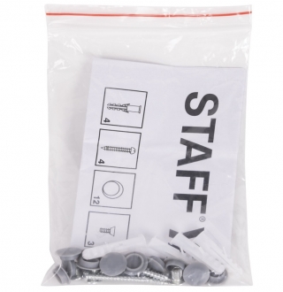 Доска магнитно-маркерная 3-х элементная 100х150/300 см, 5 рабочих поверхностей, белая, STAFF, 238010