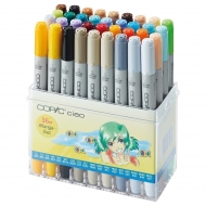 Набор художественных маркеров с кистью Copic Ciao "Manga Set", 36 цветов