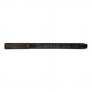 Ручка капиллярная Derwent Graphik Line Maker 0.05, черный