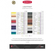 Набор цветных карандашей Derwent Lightfast 36 цветов, металлический пенал