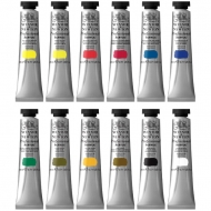 Краски акриловые Winsor&Newton "Professional Acrylic Colour" в тюбиках, 12 цв, 20 мл, в карт. коробке
