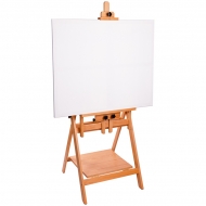 Мольберт напольный горизонтальный Гамма, 61х65,5х137 (174)см, бук