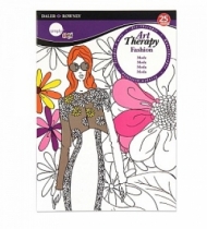 Книга Daler Rowney Simple, Арт Терапия маленькая Мода, 25 листов