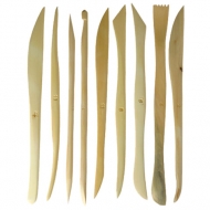 Стеки для лепки "Сонет", набор 9 шт., дерево, длина 15 см