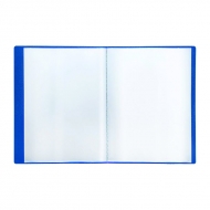 Папка с 80 вкладышами OfficeSpace, 35мм, 600мкм, синяя