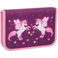 Пенал 1 отделение, 200*140*40 Berlingo "Unicorn", полиэстер