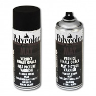 Лак покрывной матовый Polycolor MAIMERI для живописи, аэрозоль 400 мл