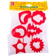 Набор аксессуаров для лепки №2, 6шт., пластик, пакет, европодвес