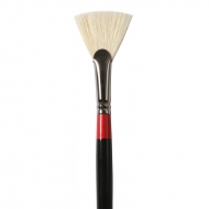 Кисть Daler Rowney Georgian щетина веерная, длинная ручка