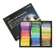 Масляная пастель MUNGYO Gallery Soft oil мягкая профессиональная, 48 цветов, MGMOPV48/4047