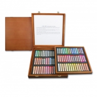 Пастель сухая мягкая профессиональная круглая Mungyo GALLERY Extra Fine Soft, набор 90 цветов