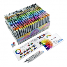 Набор художественных маркеров для скетчинга Artisticks Style PREMIUM Box 240 цветов, 2-сторонние, 1-6 мм