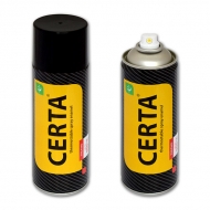 Термостойкая эмаль CERTA для металла 750°C, цвет: золото, аэрозоль, 520 мл