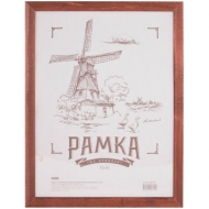 Рамка деревянная 30*40см, OfficeSpace, №3, красное дерево, 20мм