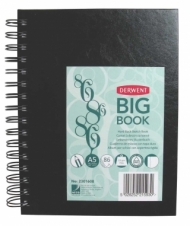Блокнот для зарисовок Derwent Big Book 110г/кв.м 14.8*21см 86 листов