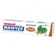 Зубная паста Новый Жемчуг Кора Дуба, 50мл