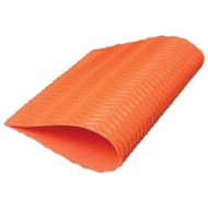 Цветная пористая резина (фоамиран) для творчества А4, толщина 2 мм, Brauberg, 5 листов, 5 Цветов, волнистая, 660087