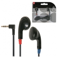 Наушники Defender Basic 634, проводные, 1,1 м, стерео, вкладыши, черные, 63634