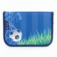 Пенал Tiger Family (Тайгер), 1 отделение, откидная планка, Футбольный мяч, 20х14х4 см, TGNQ-033C1E