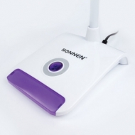 Светильник настольный Sonnen OU-147, на подставке, Светодиодный, 5 Вт, белый/фиолетовый, 236672