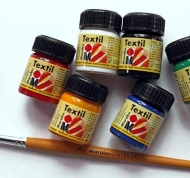 Краска для светлой ткани на водной основе Marabu Textil, 15 мл