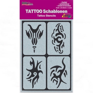 Самоклеющиеся трафареты для татуировки C.KREUL Hobby Line "Треугольники"