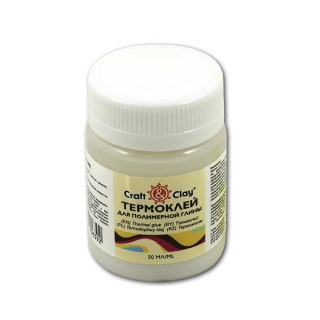 Термоклей для элементов изделий из полимерной глины Craft&Clay, 50 мл