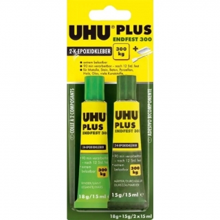 Эпоксидный двухкомпонентный клей UHU Plus Endfest 300