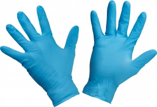 Перчатки одноразовые Paclan "Contact" латексные, 100шт., картон. коробка Размер L